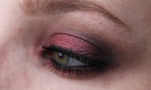 Look made with MAC Cranberry
