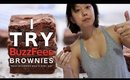 TRYING BUZZFEED TASTY BEST BROWNIE RECIPE