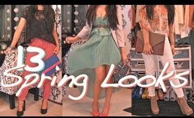 SPRING MUST-HAVES! 2012 Fashion Trends & Lookbook Haul