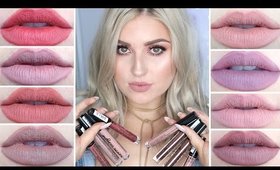 NYX Lip Lingerie Swatches! ♡ Review, First Impression & Lip Swatches