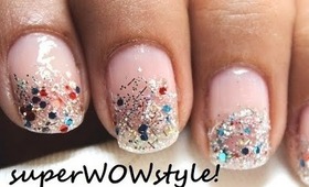 Glitter Nail Art Tutorial - By superwowstyle