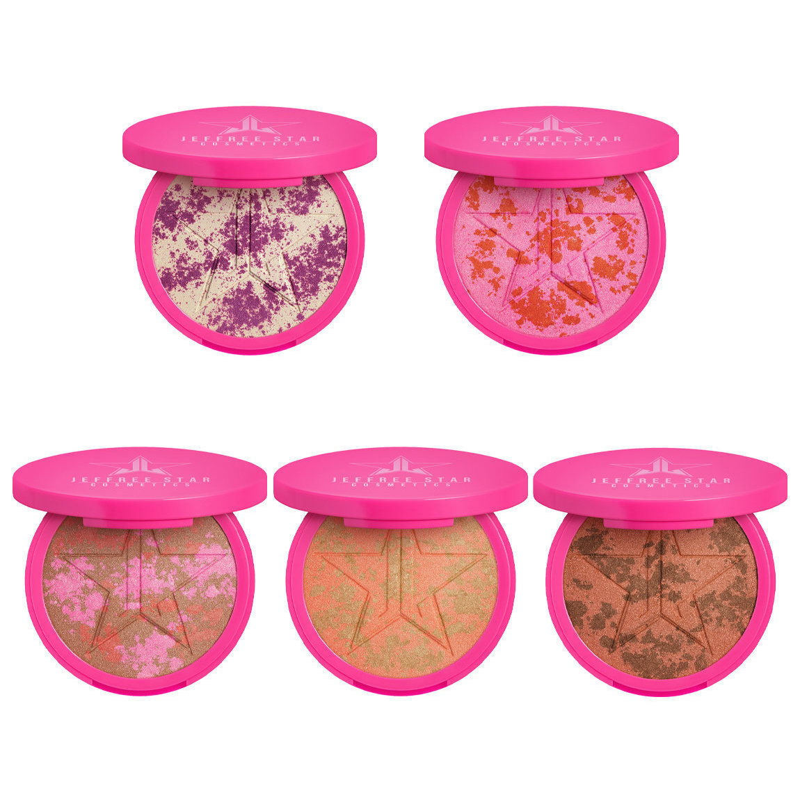 フェイスカラー jeffree star SKIN FROST set Jeffree Star Cosmetics Skin Frost Highlighting Blush Bundle