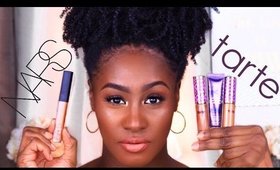 *NEW* TARTE SHAPE TAPE CONTOUR CONCEALER VS NARS CREAMY RADIANT CONCEALER | Shlinda1