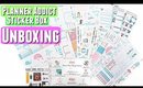 UNBOXING: Planner Addict Sticker Box JULY 2016 Subscription
