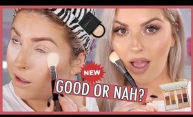 FULL FACE FIRST IMPRESSIONS 🤑 NEW Huda Beauty, Milani & More!