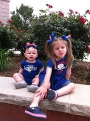 Genevieve and Fynnlei
First Rangers Game
