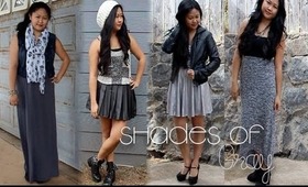 Style File - Shades of Gray Fall Outfits