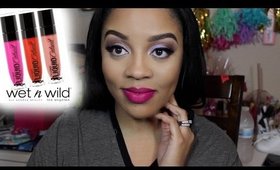 NEW! Wet n Wild Liquid Catsuit Lipsticks | COLOR SWATCHES!