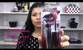 L'Oreal Voluminous Butterfly Intenza Mascara Review/First impression