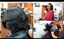 Silk Press on natural hair!!!! (Curl reversion)