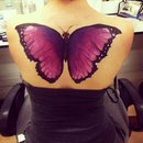 Body paint butterfly 