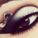 hello kitty dramatic look