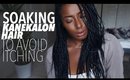Avoid Itching + Irritation | How To Treat Kanekalon Hair Before Braiding