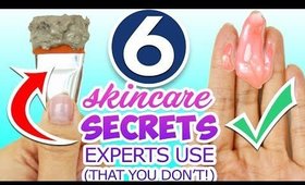 6 Skincare Secrets Only Experts Use (That You Don't!)