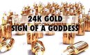 24K Gold Oshun Womb & Yoni + (second to last) Sign that you are a goddess