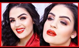 VAENTINE'S DAY MAKEUP (Last Minute) | Jaclyn Hill MORPHE Palette