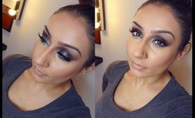 New Years Eve Classic Black Smokey Eye for brown eyes || Raji Osahn