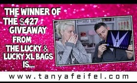 My Biggest Single Winner Giveaway Yet ($427 From the Lucky & Lucky XL Bags) Is… | Tanya Feifel