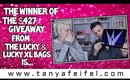 My Biggest Single Winner Giveaway Yet ($427 From the Lucky & Lucky XL Bags) Is… | Tanya Feifel