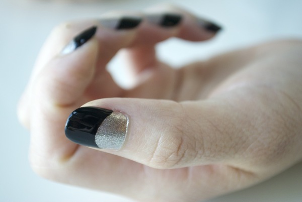 Half Moon Manicure Tutorial | Beautylish