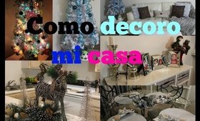 DECORACIONES NAVIDEÑAS - COMO DECORE MI CASA