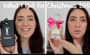 What I Got For Christmas 2013 & New Years Resolutions | Laura Black