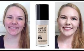 First Impression & Follow Up: MakeUpForEver Ultra HD Foundation