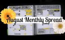 August Monthly Spread
