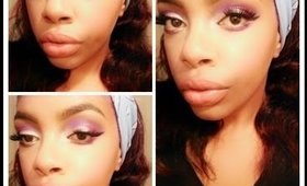 Makeup Look: Purple Electric ft. urban decay electric palette