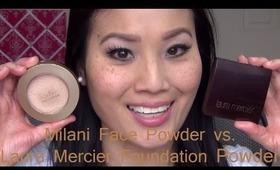 Milani Face Powder vs. Laura Mercier Foundation Powder