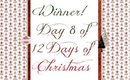 Winner - Day 8 of 12 Days of Christmas Giveaway