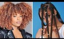 Chic Everyday Hairstyles for Natural Hair | Little To No Weave Hair Ideas