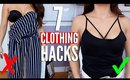 7 Clothing Hacks EVERY Girl MUST Know !!
