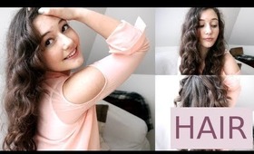 Heatless Curls//Hairtutorial (:
