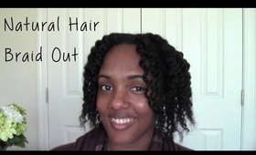 48 Natural Hair Braid Out Tutorial