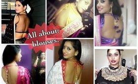 DIY blouse ideas & how to wear a backless blouse.
