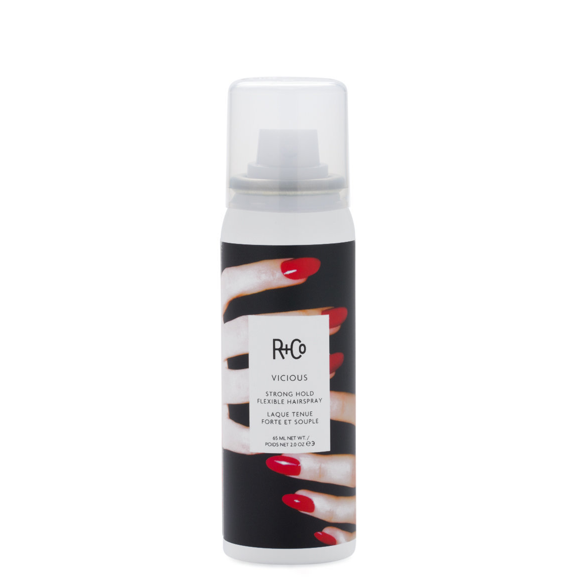R+Co Vicious Strong Hold Flexible Hairspray 2 fl oz alternative view 1 - product swatch.