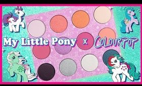 Colourpop x My Little Pony Eyeshadow Palette (Review + Swatches)