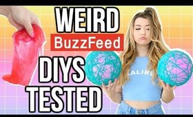 WEIRD Buzzfeed DIYs Tested!