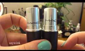Fake MAC: counterfeit lipstick vs the real thing