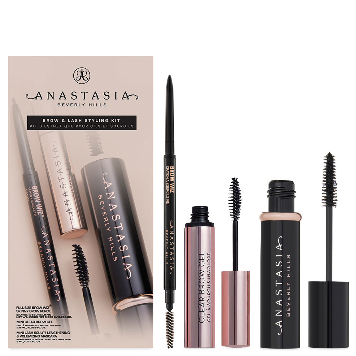 Anastasia Beverly Hills Brow & Lash Styling Kit Ebony | Beautylish