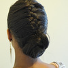 French Braided Bun