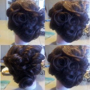 Updo by me 