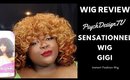 WIG REVIEW: SENSATIONNEL Instant Fashion Wig GIGI | PSYCHDESIGNTV