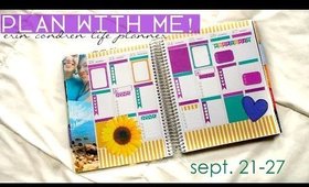 Plan With Me #1 | EC LifePlanner {Sept. 21-27}