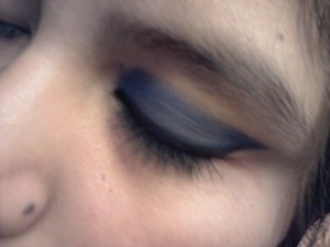 Dark Blue Eyeshadow