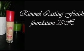 First Impressions: Rimmel Lasting Finish 25H Foundation