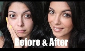 Makeup Transformation - Before and After