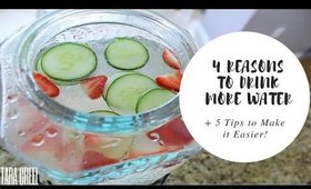 4 Reasons to Drink More Water + 5 Tips to Make it Easier!