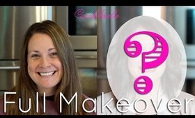 FULL MAKEOVER #4 - Cut Color & Makeup - YOU Chose The Look!